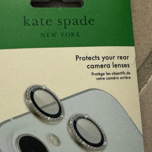 - kate spade new york Aluminum Ring Lens Protector Set in Silver new in box - Picture 11 of 16